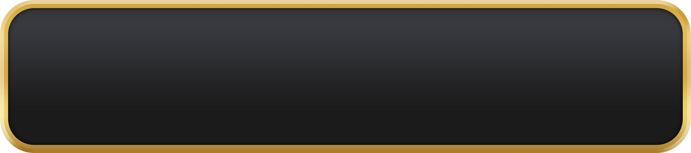 Black Button with Gold Frame. Gold Button.